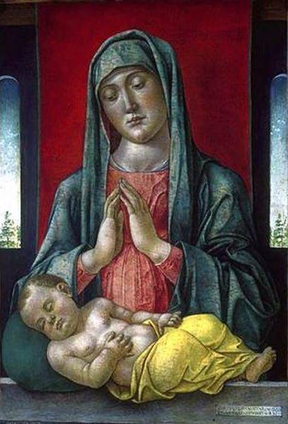 Bartolomeo Vivarini Madonna and Child oil painting image